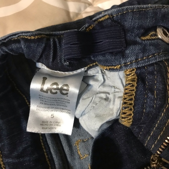 Boys Lee Jeans Size 5 - Picture 4 of 6
